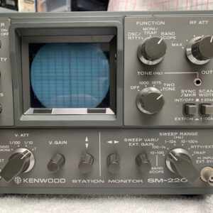 Kenwood SM-220 Stations monitor (VERKOCHT)