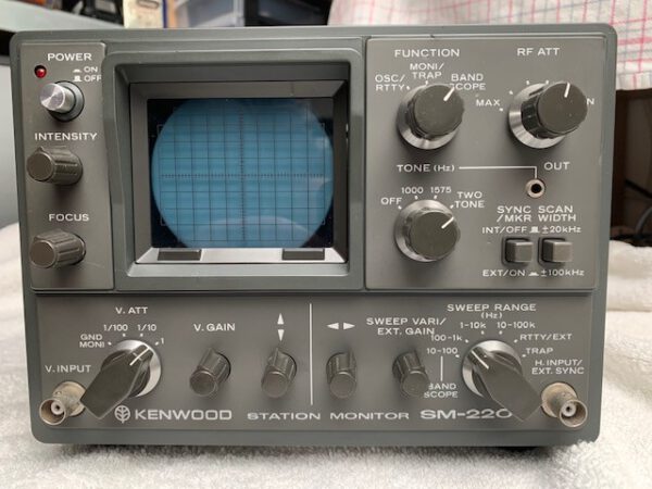 Kenwood SM-220 Stations monitor (VERKOCHT)