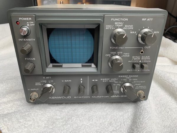 Kenwood SM-220 Stations monitor (VERKOCHT) - Afbeelding 2
